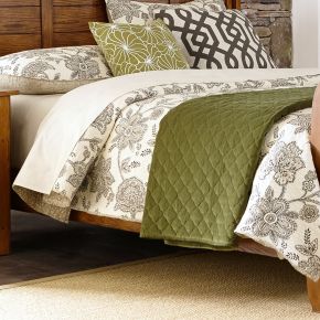 Liberty Furniture 175-BR22C Grandpas Cabin - California King Sleigh Rails - Light Brown