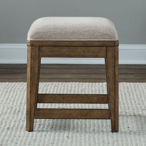 Liberty Furniture 930-OT9001 Carolina Park - Upholstered Console Stool - Brown