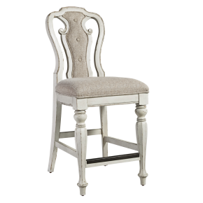 Liberty Furniture 244-B650124 Magnolia Manor - Counter Height Chair - White