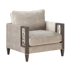 ACME 57992 Peregrine - Chair - Velvet & Walnut