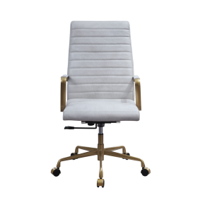 ACME 93168 Duralo - Office Chair - Vintage White Finish