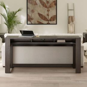 Liberty Furniture 201-OT7636 Lennox Hill - Console Bar Table - Bark