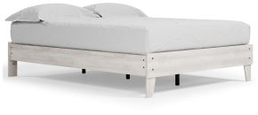 Ashley Furniture EB4121-113 Shawburn - Queen Platform Bed - Whitewash