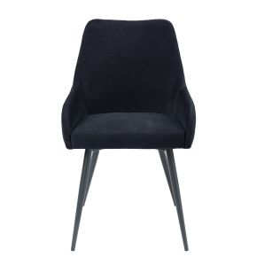 ACME DN01949 Zudora - Fabric Side Chair (Set of 2) - Black
