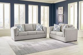 Benchcraft® 54503/38/35 Benchcraft® 54503/38/35 Evansley - 2 Pc. - Sofa, Loveseat - Pewter