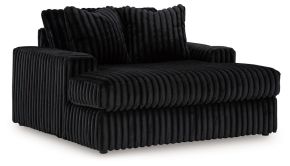Signature Design by Ashley® 9810315 Midnight-Madness - Oversized Chaise - Onyx