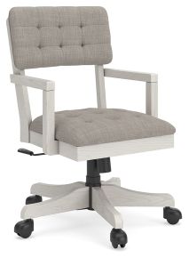 Ashley Furniture H742-01A Robbinsdale - Home Office Desk Chair - Antique White