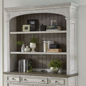 Liberty Furniture 824-HO131 Heartland - Credenza Hutch - White