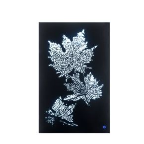 ACME 97716 Hadrias - Wall Art - Smoky Glass & Faux Crystal