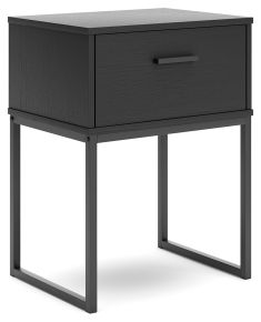 Signature Design by Ashley® EB1865-291 Socalle - One Drawer Night Stand - Black