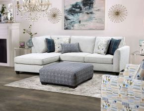 Furniture of America SM5402-SECT Chepstow - Sectional - Cream
