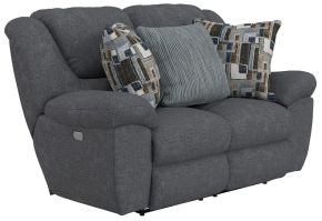 Jackson Furniture Industries 61652-1771/38-2397/43 Jackson Furniture Industries 61652-1771/38-2397/43 Trifecta - Power Reclining Loveseat - Smoke