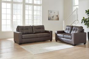 Benchcraft® 17003/38/35 Benchcraft® 17003/38/35 Barlin Mills - 2 Pc. - Sofa, Loveseat - Umber