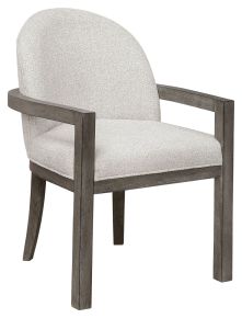 Pulaski Furniture P402275 Anderson Park - Upholstered Host Chair - Moose Trail / Frontier Brown