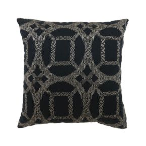 Furniture of America PL6026S-2PK Dior - Pillow 18" (Set of 2) - Black