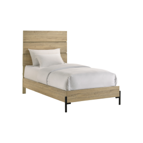 Intercon NH-BR-2440T-VNM-C Newhall - Twin Bed - Vintage Oak Melamine
