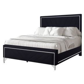 New Classic 00-B1891-300 Ava - 5/0 Queen Bed - Black