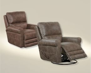 Catnapper 647535-1304/59-3304/59 Catnapper 647535-1304/59-3304/59 Maddie - Power Swivel Glider Recliner - Tanner