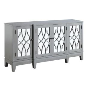 ACME AC00196 Magdi - Accent Table - Antique Gray Finish