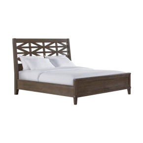 Intercon PN-BR-3550K-WVO-C Preston - King Bed - Weathered Vintage Oak