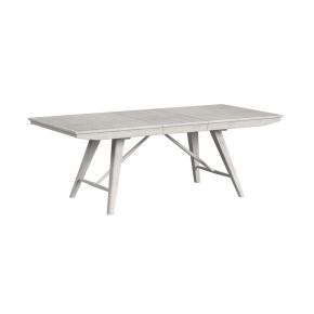 Intercon BY-TA-4084-WHT-C Intercon BY-TA-4084-WHT-C Bayside - Trestle Table - Silver