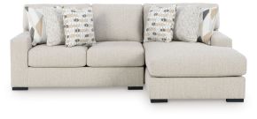Benchcraft® 75105S3 Benchcraft® 75105S3 LaureLGrove - 2-Piece Sectional With RAF Corner Chaise - Pebble