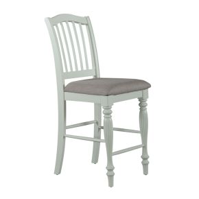 Liberty Furniture 334-B150224 Cumberland Creek - Slat Back Counter Chair - White