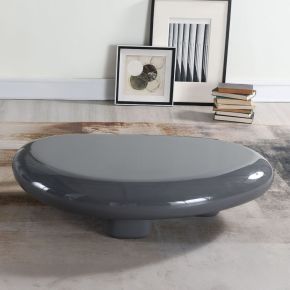 ACME LV03915 Charlene - Coffee Table - Gray High Gloss