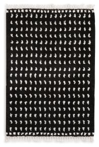 Signature Design by Ashley® R405952 Minston - 5' x 7' Rug - Black / White