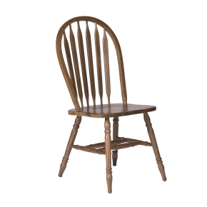 Liberty Furniture 186-C1000S Carolina Crossing - Windsor Side Chair - Dark Brown