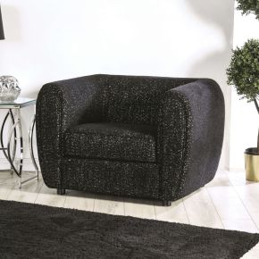 Furniture of America FM61001BK-CH Verdal - Chair - Black