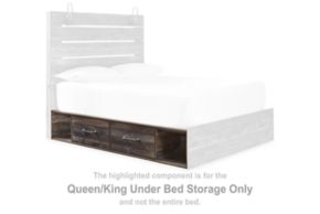 Signature Design by Ashley® B211-60 Drystan - Queen/King Under Bed Storage - Brown / Beige