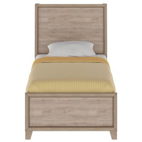 Samuel Lawrence Furniture S496-YBR-K1 River Creek - Twin Panel Bed - River Birch Brown