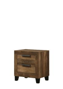 ACME 28593 Morales - Nightstand - Rustic Oak