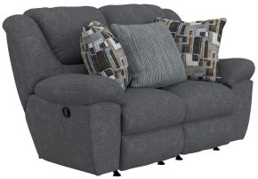 Jackson Furniture Industries 16522-1771/38-2397/43 Jackson Furniture Industries 16522-1771/38-2397/43 Trifecta - Dual Rocking Reclining Loveseat - Smoke