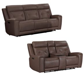 Liberty Furniture 7023SD-UPH-SOLO Beckham - Sofa & Loveseat - Aline Saddle