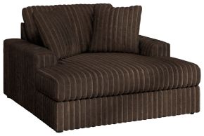 Signature Design by Ashley® 9810415 Midnight-Madness - Oversized Chaise - Chocolate