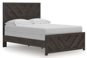 Signature Design by Ashley® B3789B3 Prendonea - Full Panel Bed - Charcoal