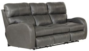 Jackson Furniture Industries 64461-1273/58-3073/58 Angelo - Power Reclining Sofa - Gunmetal
