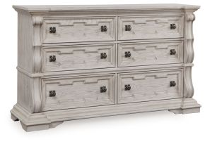 Ashley Furniture PCB948-31 Bruchandi - Dresser - Antique White