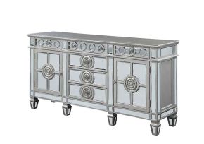 ACME 66164 Varian - 36" Server - Mirrored & Antique Platinum