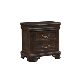 New Classic B493B-040 Lyndhurst - Nightstand - Walnut