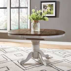 Liberty Furniture 186W-CD-GTS Carolina Crossing - Gathering Table - White