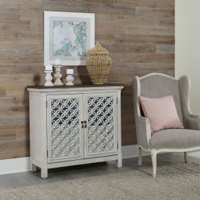 Liberty Furniture 2012W-AC3836 Westridge - 2 Door Accent Cabinet - Antique White