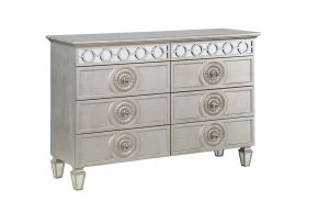 ACME BD01281 Varian - Dresser - Silver & Mirrored Finish