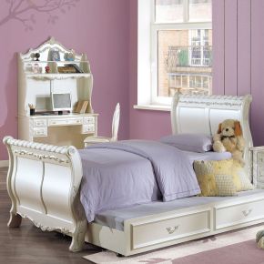ACME BD02427T Pearl - Twin Bed - Pearl