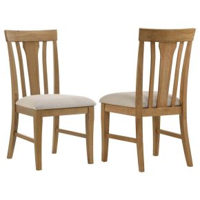 Coaster Fine Furniture 109462 Hartville - Dining Side Chair (Set of 2) - Natural Light Brown
