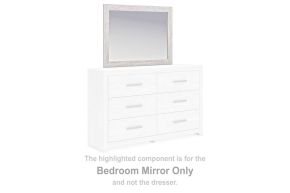 Signature Design by Ashley® B3788-36 Cayboni - Bedroom Mirror - Whitewash