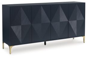 Ashley Furniture A4000677 Loirwick - Accent Cabinet - Dark Blue