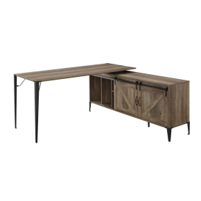 ACME OF00004 Zakwani - Writing Desk - Rustic Oak - 31"